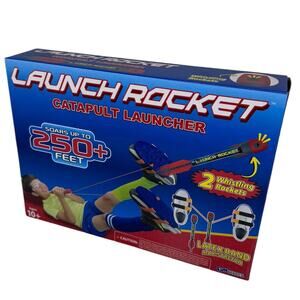 Fun Wares Launch Rocket Catapult Launcher 250 Plus Feet